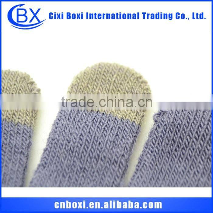 2014 Best sale Christmas gift custom acrylic glove,knitted finger touch screen gloves