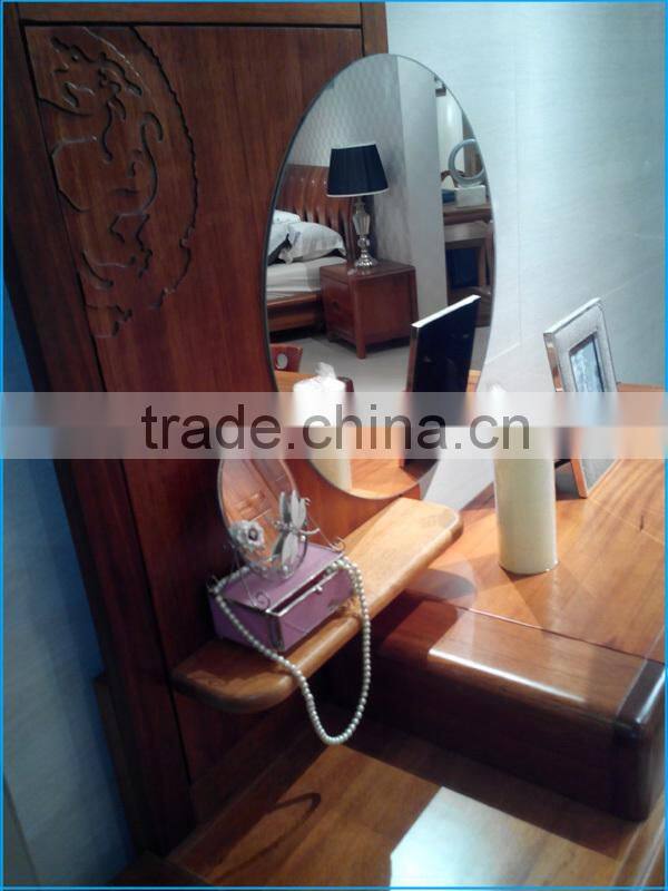 dresser table with mirror / luxury whole solid phoebe wood furniture / multifunctional antique bedroom furniture 3101