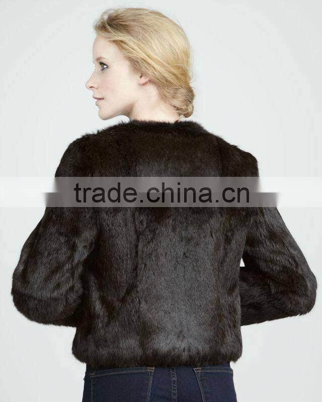 RBT13007 rabbit fur coat,jacket,vest