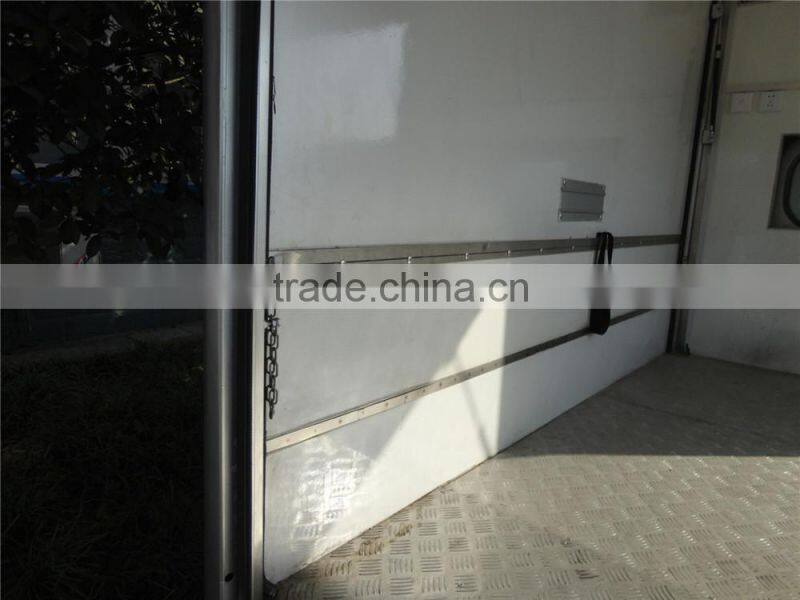 High quality low price 1.5 ton mini mobile restaurant food car