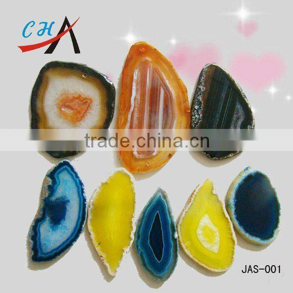 agate slices polished