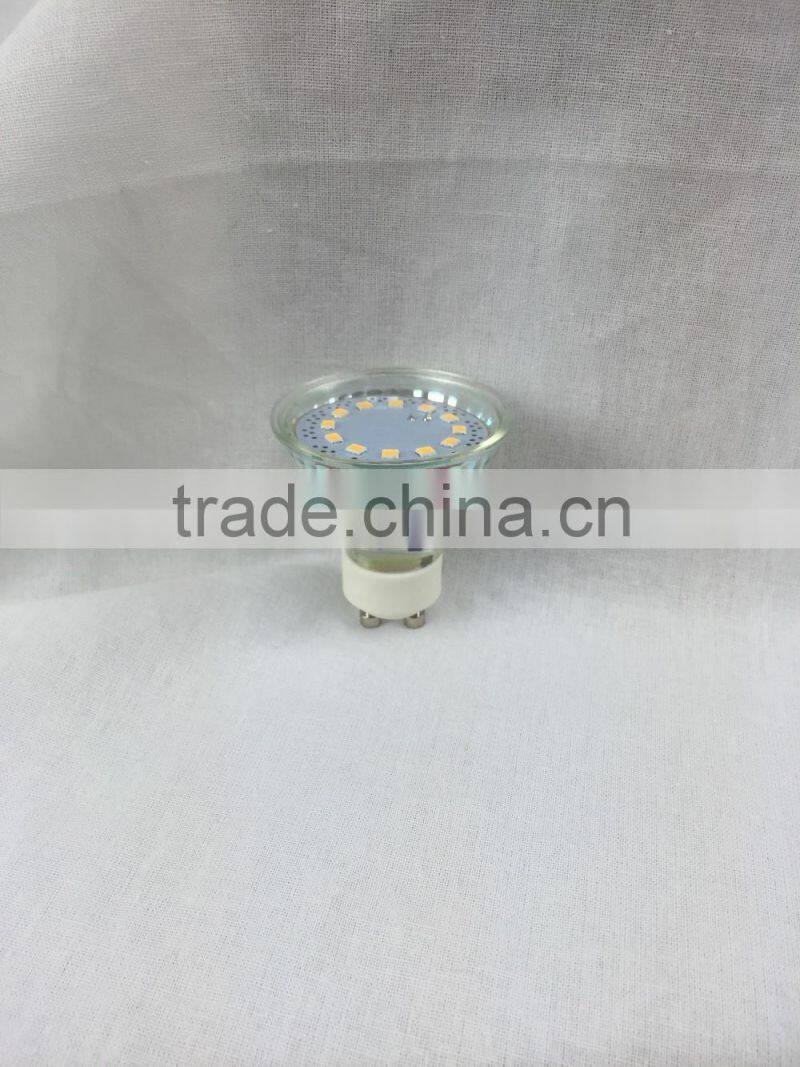 new way of production Glass GU10 led spotlight