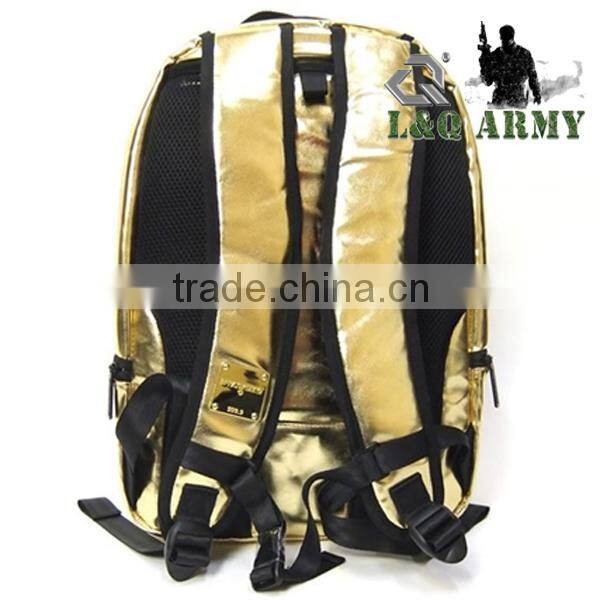 Golden Sublimation Backpack Laptop Backpack Bag