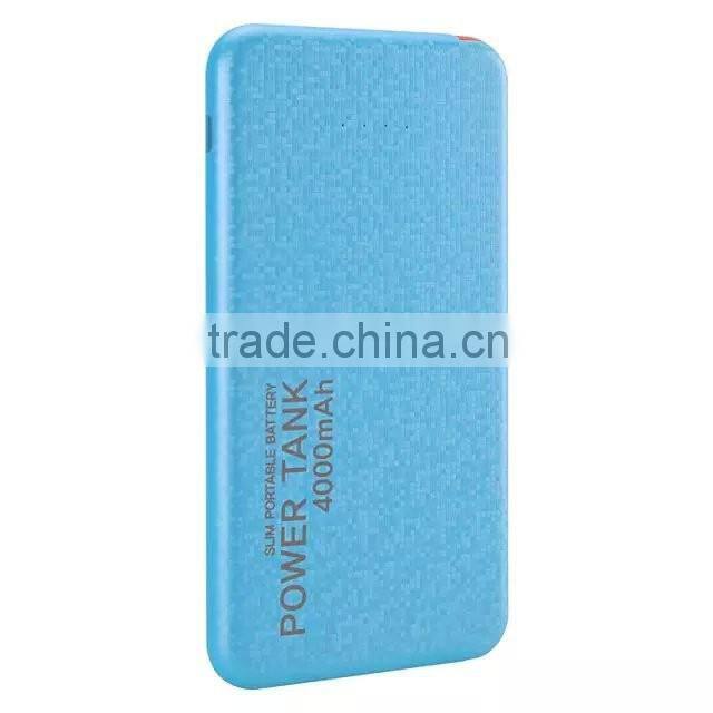 new products 2016 handy charger mobile phone 4000mah powerbanks