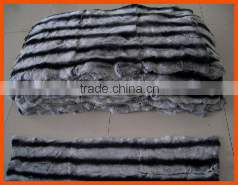 hot selling high quality rex rabbit fur skin plate
