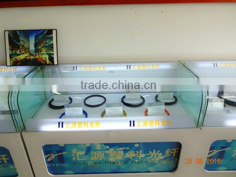 CC Series of Bar Colored POF Cable Safe High Brandwidth Fiber Optic Plastic Optical Cable