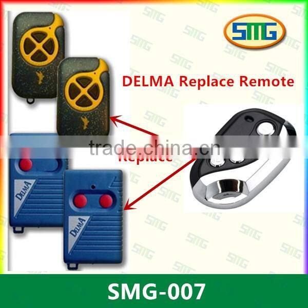Cloning Delma KING MIZAR 433mhz remote control garage gate