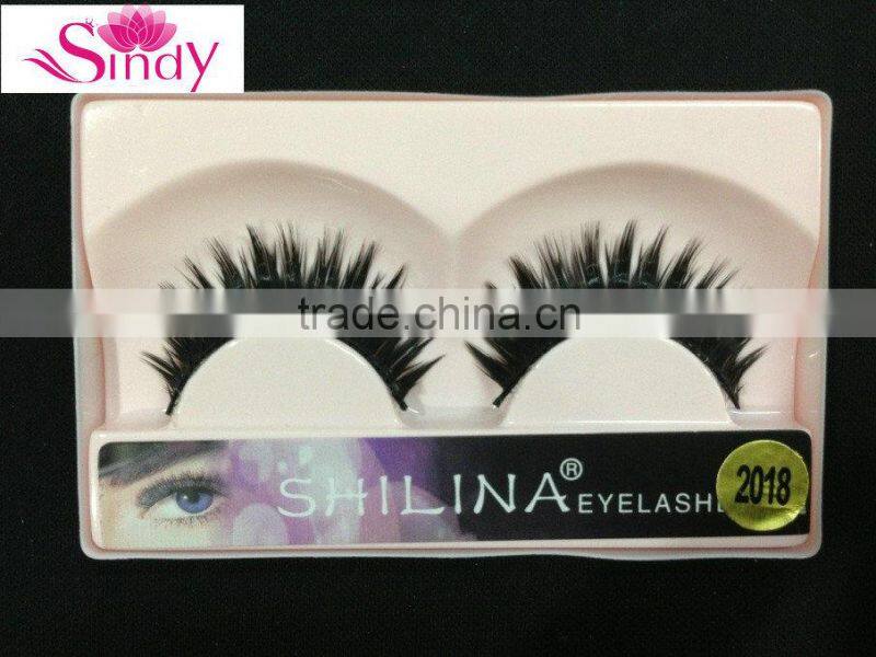 10 Pairs/box Single Package false eyelashes Crisscross false eyelash Makeup Fake Eyelashes ZX:223