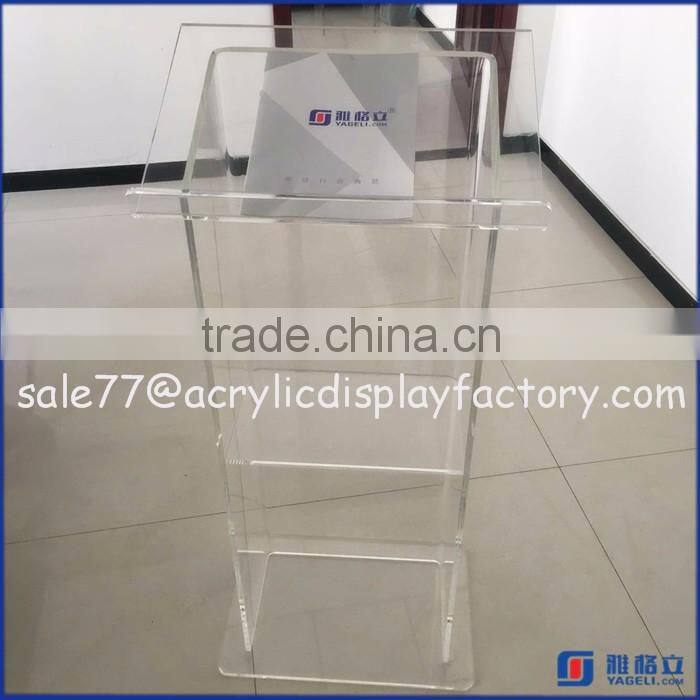 Tabletop Acrylic Lectern Desk,Floor standing Acrylic Lectern