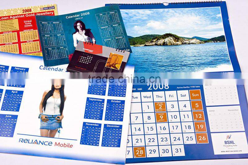 customised wholesale poster calendars