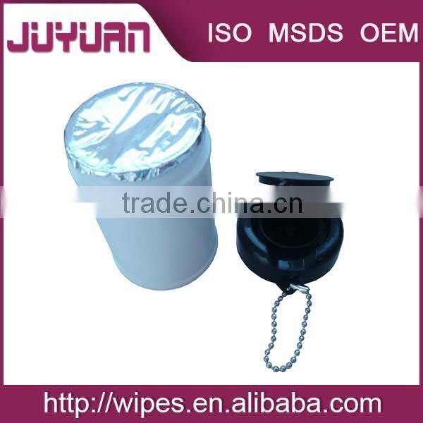 private logo OEM ODM mini canister 30pcs promotional facial wipes