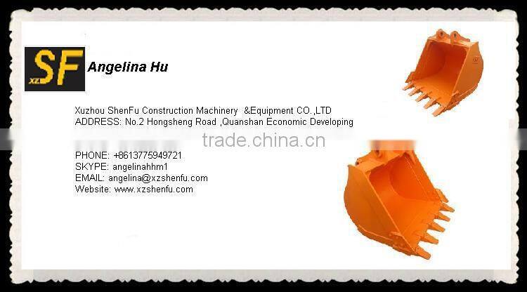 excavator parts Heavy duty excavator bucket 2.3 CBM model SFSH460-5