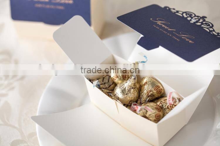 the western style high quality beautiful papercard candy box