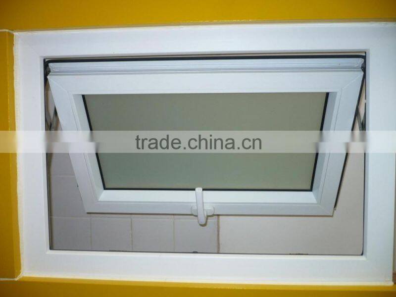 2016 China the best quality and price clear pastic top hung window