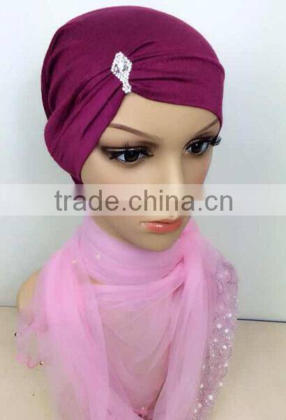 C065 new style jersey elastic tube underscarf,muslim scarf hats
