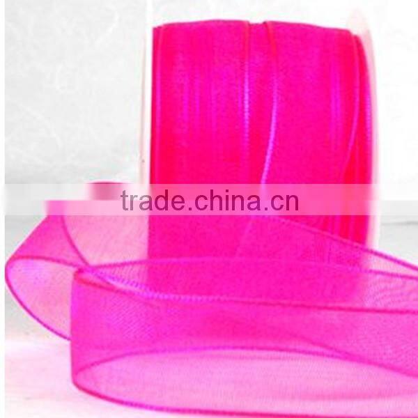 2014 Latest Christmas Ribbon Organza For Gift DecoratIon