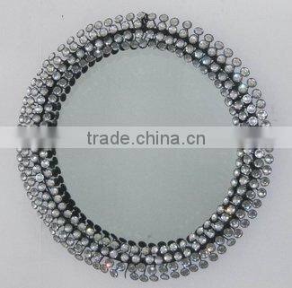 100718EA-acrylic diamond framed mirror