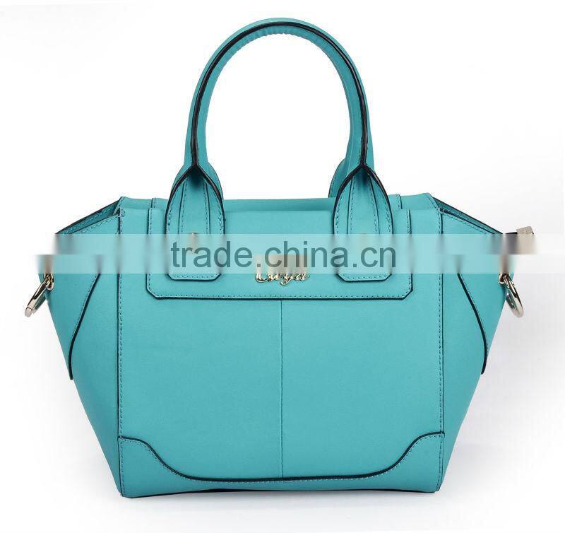 2014 Popular genuine leather handbag fashion brand handbag