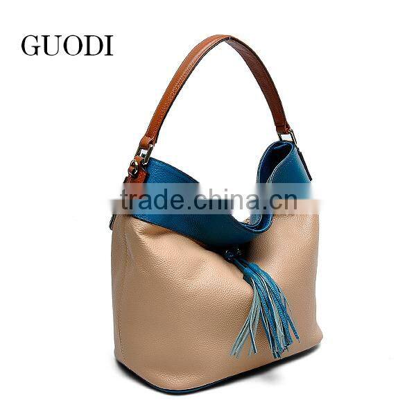 2015 latest stylish designer ladies leather handbag