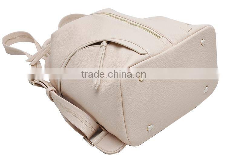 Cheap Wholesale custom women fashion backpack with short lead time