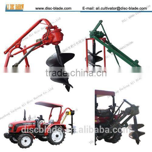 Tractor Mounted Post Hole Digger