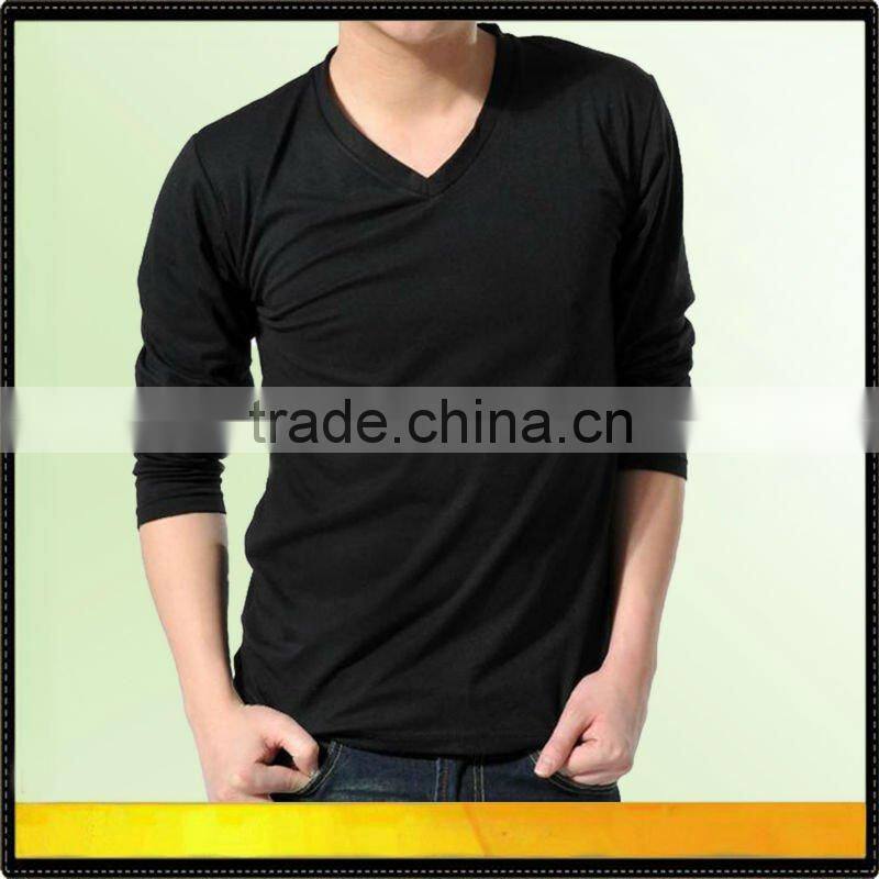 Autumn&Winter Mens Fitted Blank T-Shirts(YCT-A1239)