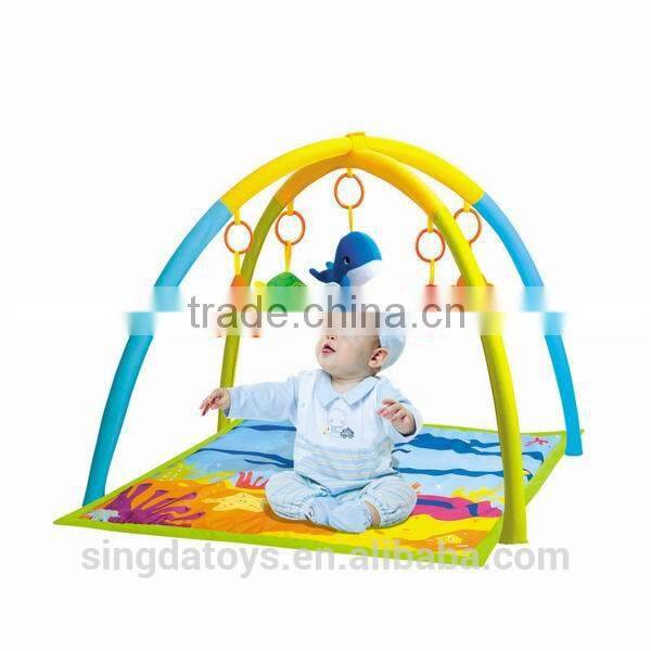 Wholesale Big Size Baby Soft Mats With Frame & Marine Animals Toys