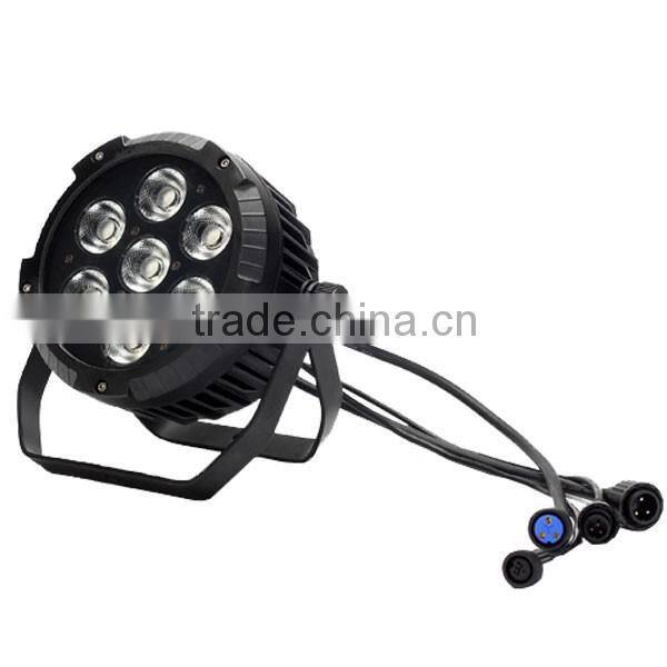 7x25w rgbwa 5 in 1 outdoor led par light