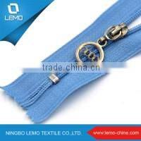 5# Large Gold-Plated Teeth Seperable Zipper