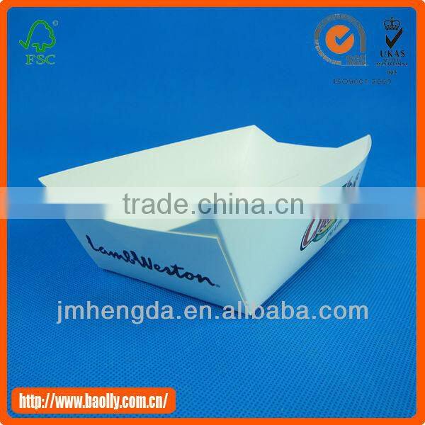 Food Grade Custom Printed Fast Food Container With Food Tray