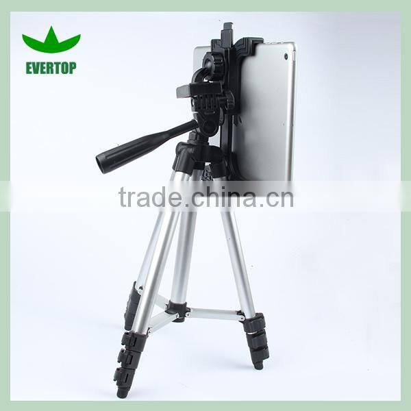 Tourism Universal tablet tripod camera mount for ipad/adjustable tripod tablet camera mount for various tablet pc TS-LS14B
