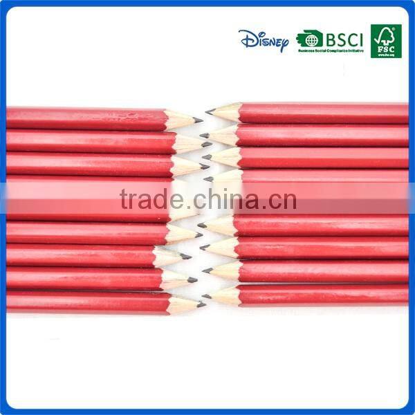 hot selling hexagonal shape hb pencil without eraser
