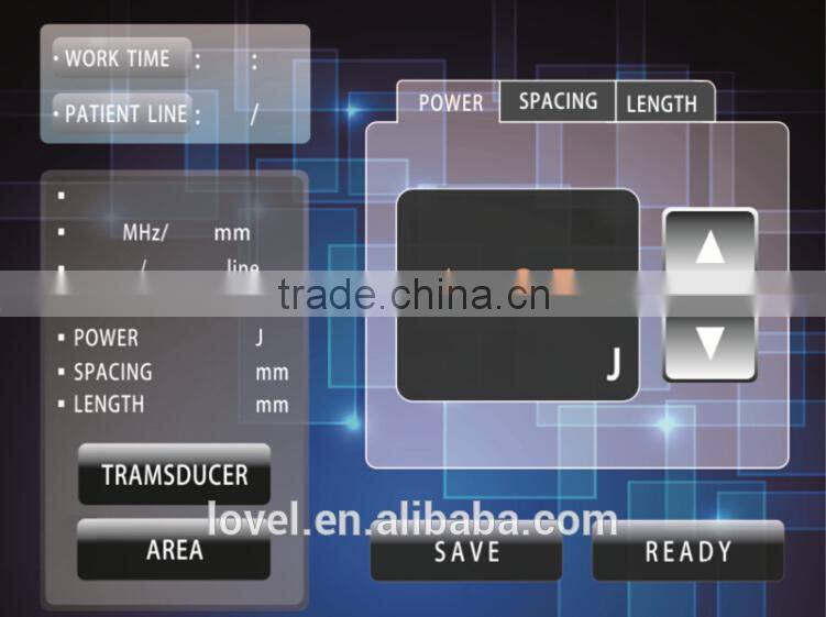 Alibaba trade assurance laser wrinkle removal machine hifu ultrasound face lift machine