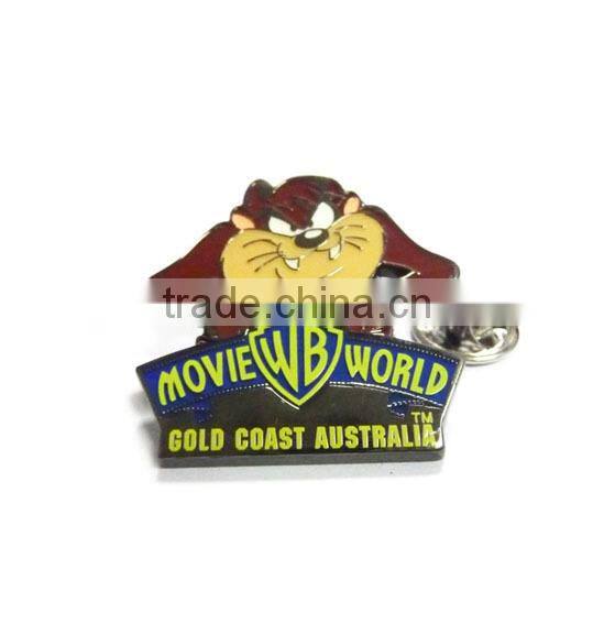 Cartoon figures film characters souvenir badge