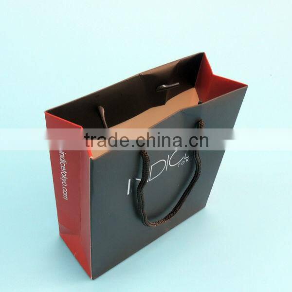 Custom full color beautiful cheap paper bag printing