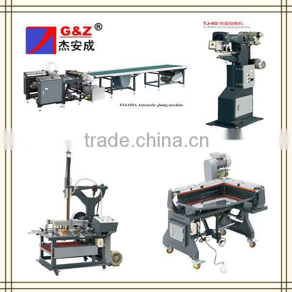 Semi automatic rigid box making machine