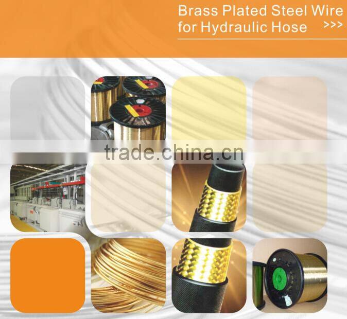 copper coated steel wire for hydraulic rubber hose/ hose reinforcement wire