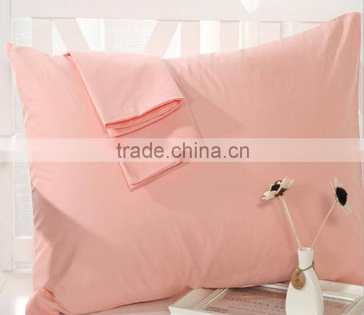 custom pure 100% cotton pillow case