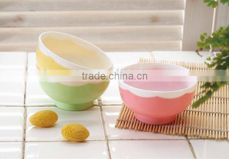 Cartoon kitchen products plastic microwave bowls, Customized logo plastic salad bowl, microwave cooking bowls