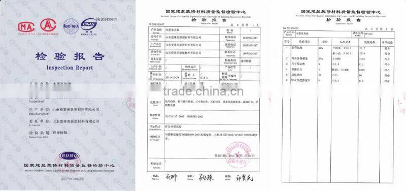 Colorful pvc building material /fire proof /anti-corrosion