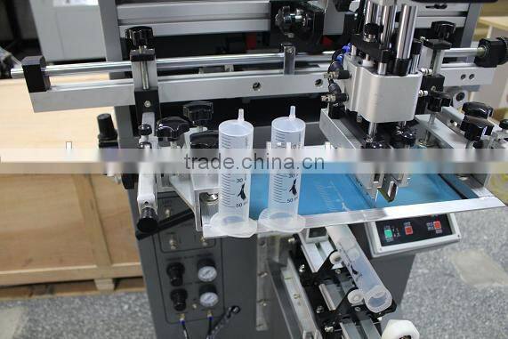 Semi automatic syringe screen printing machine