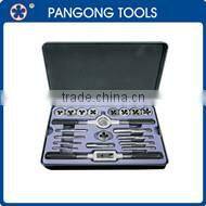 Satin Chrome Finish Cr-V Steel Double Ring Ratchet Gear Wrench Set with Rolling Pouch Bag