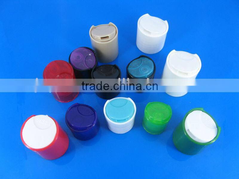 Plastic filp top cap on wipes package