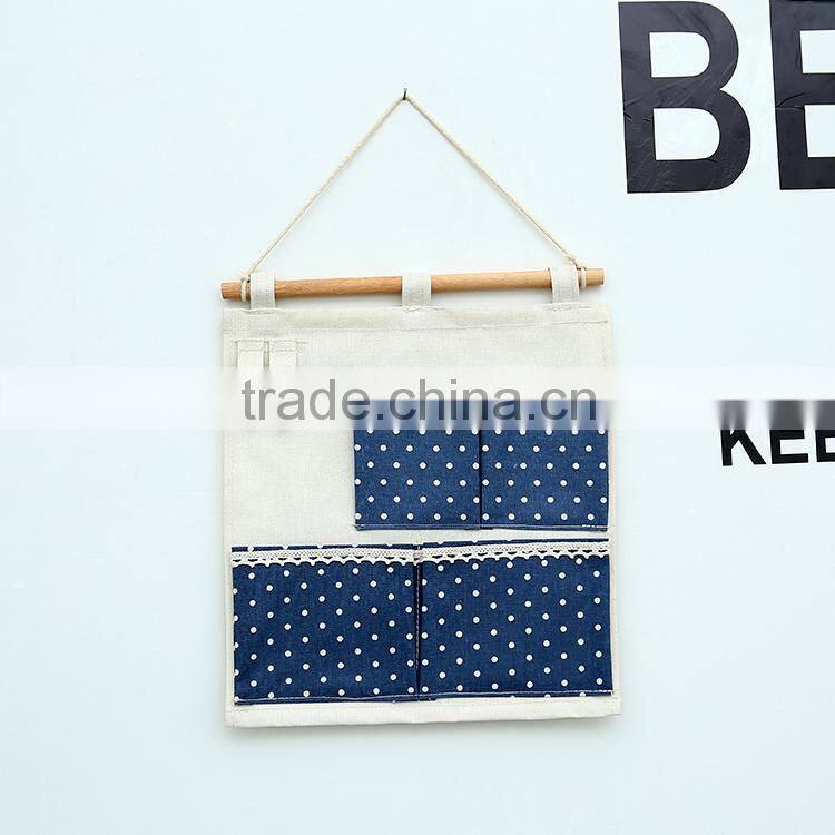 2015 new Creative home decoration Cloth art wall-mounted multipurpose storage bag