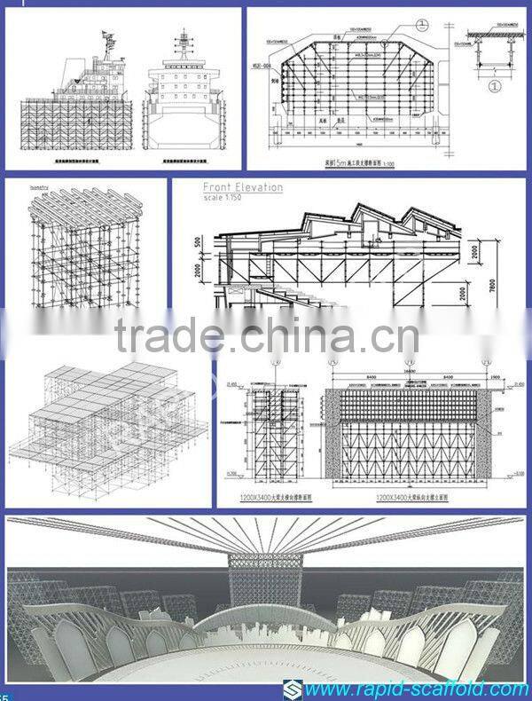 Kwikstage stainless steel scaffolding side bracket