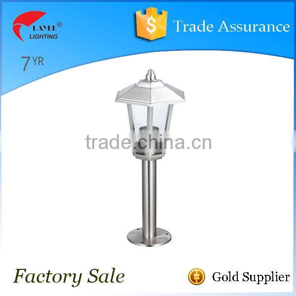 Stainless steel pillar high power ledsquare garden/path/lawn flood light