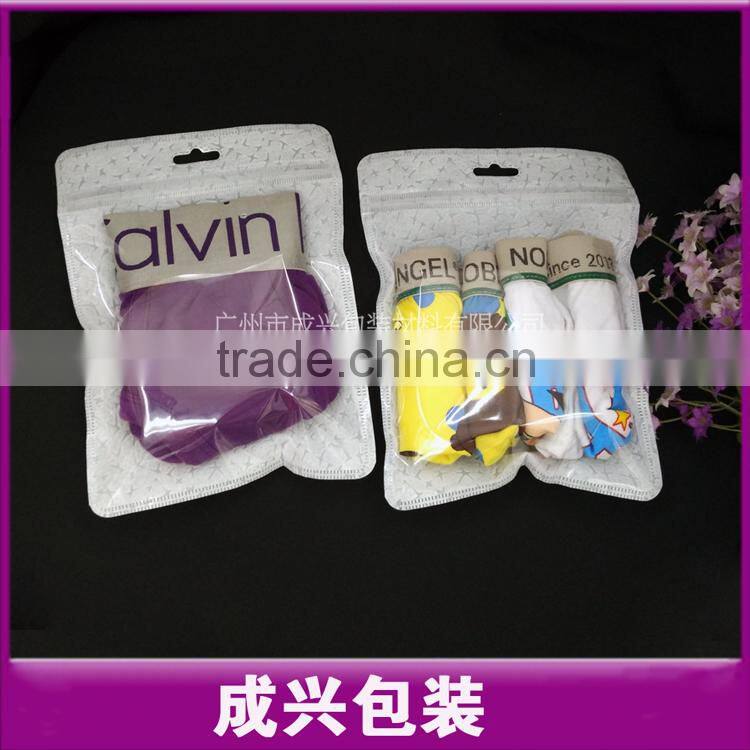 underwear poly bag/non-woven plastic bag/clothing packaging sleeve