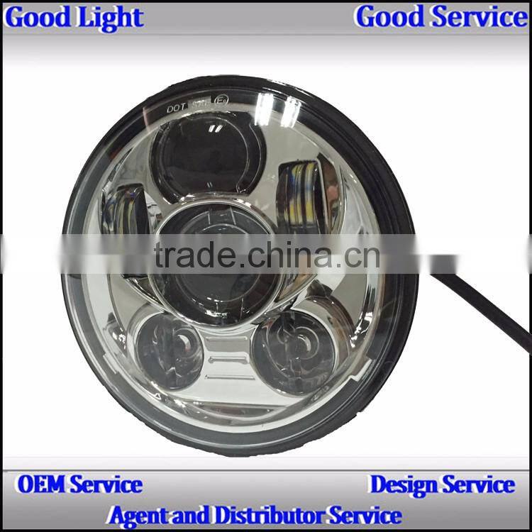 ovovs New arrival 12v 5.75inch led headlight bulb 45w high low beam for Har-ley motorcycle