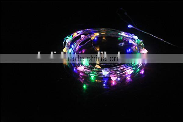 AC Adapter powered waterproof led string lights