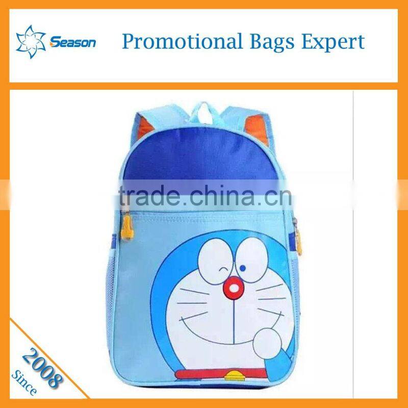 Fascinated children cartoon story backpack bag fabric for backpack